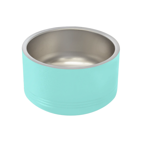 Personalized Polar Camel Small (18 oz) Pet Bowl | Teal